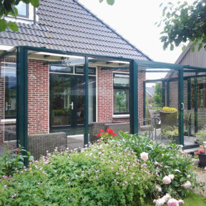 Goedkope hobbykas, kas, lichtstraat, serre, veranda, windscherm, tuinkamer, broeikassen, kopen, Noord Holland